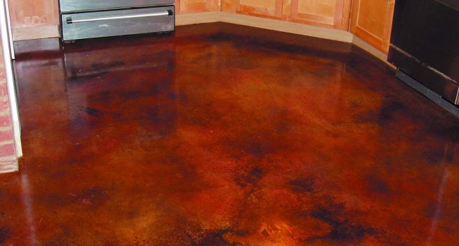 staining: dizajn pre betónovú podlahu